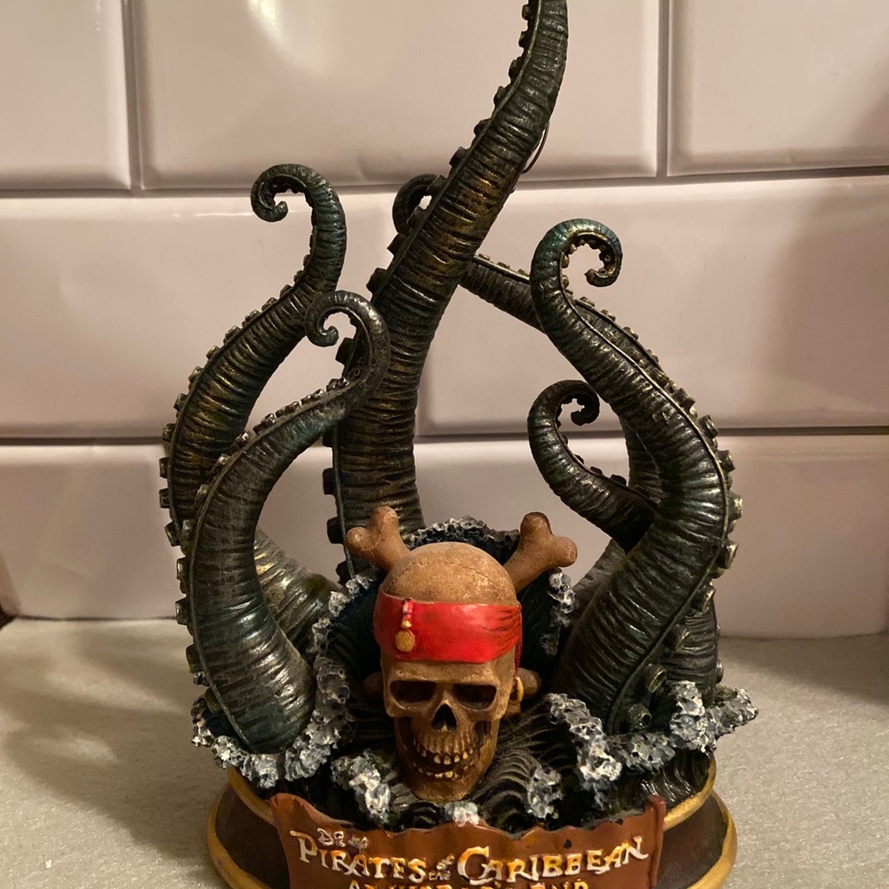Pirates of the Caribbean desk decor